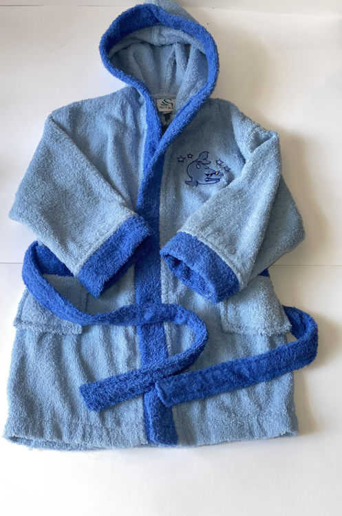 Picture of 0961 KIDS TOWEL BATHROBE 100% COTTON